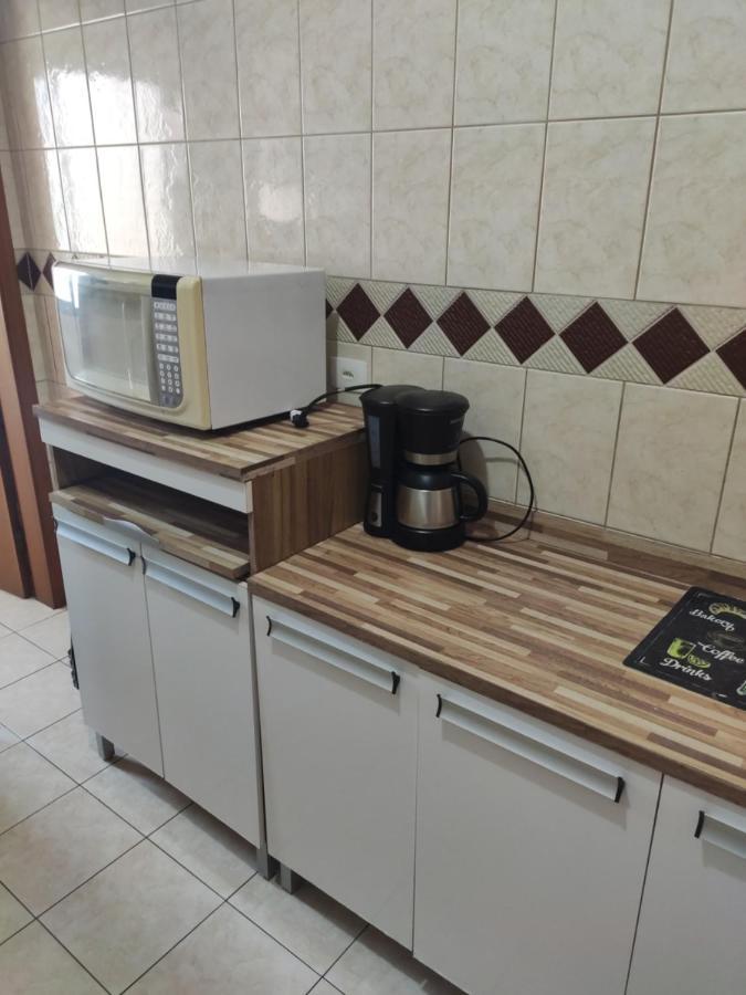 Apartamento à Beira Mar Praia Grande (Santos) Esterno foto